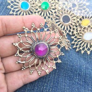 Afghan Statement Tribal Ring, Afghan Ring, Bohemian Ethnic, Afghan Jewelry